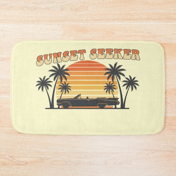 Item preview, Sunset Seeker – Retro Adventure Car Design designed and sold by PrintHorizonD.