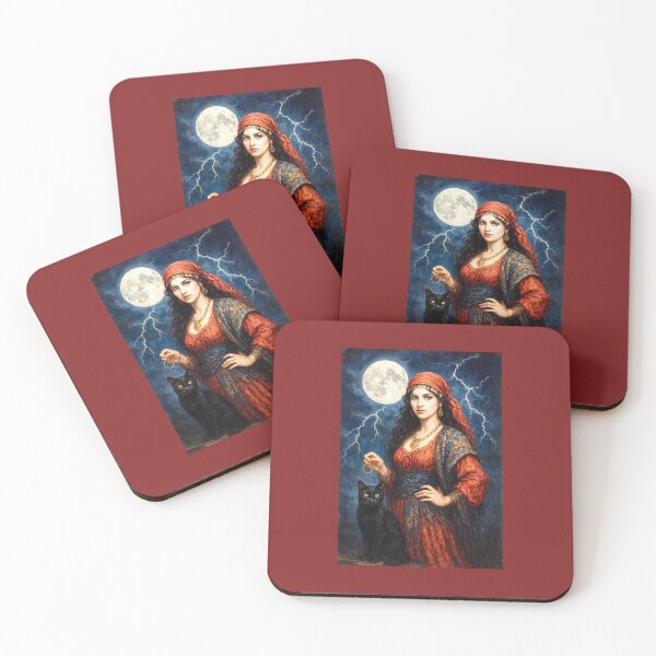Item preview, Halloween Gypsy Queen designed and sold by Beach-Raven Designs.
