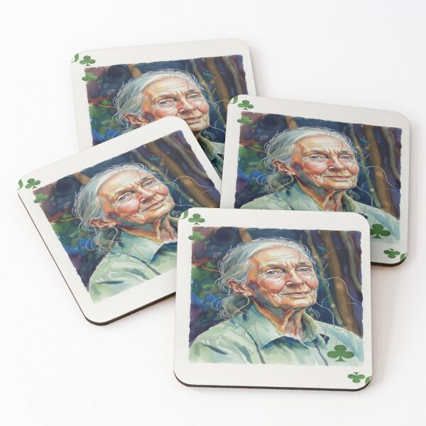 Item preview, Jane Goodall designed and sold by Ateliê dos Naipes .