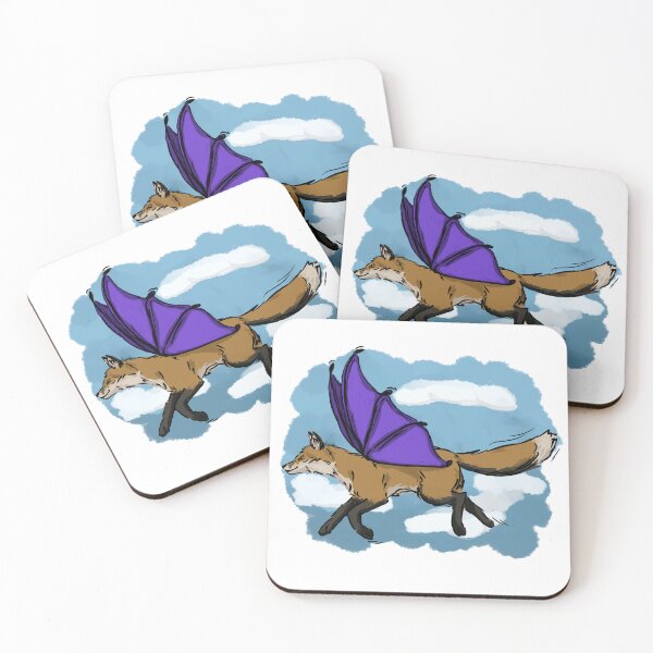 Item preview, Flying Fox with Dragon Wings designed and sold by Antiope33.