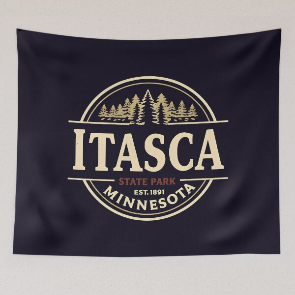 Item preview, Itasca State Park - Minnesota  designed and sold by GoodOldVintage.
