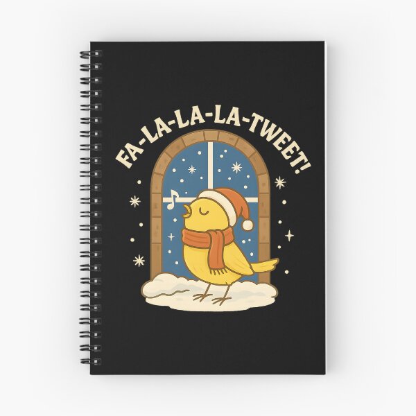 Item preview, Christmas Bird – Fa-La-La-La-Tweet! Singing Bird Design designed and sold by SVALANART.