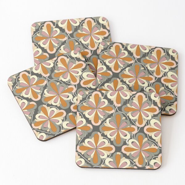 Item preview, pattern,graphics,wonderful floral print,illustration,Abstract floral background pattern, brown,gray,black designed and sold by gulka8.
