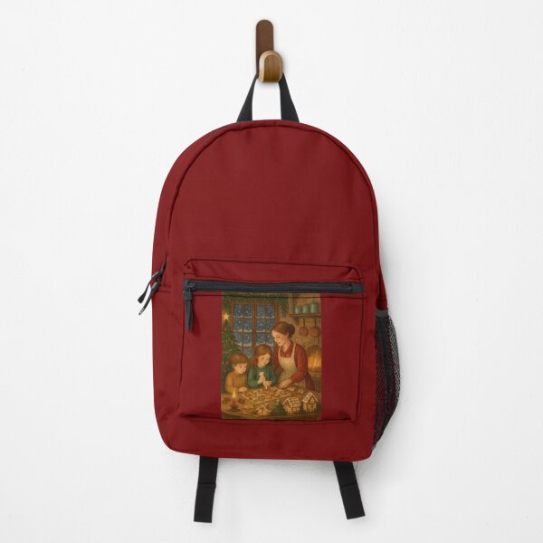 Item preview, The Wonder of Gingerbread Baking – A Cozy Christmas Cottage Scene designed and sold by Novel Works Studio.