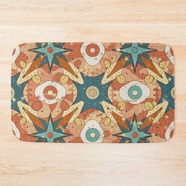 Item preview,  illustration, conceptual art, painting, 1960s pattern, vintage, 3D rendering designed and sold by gulka8.