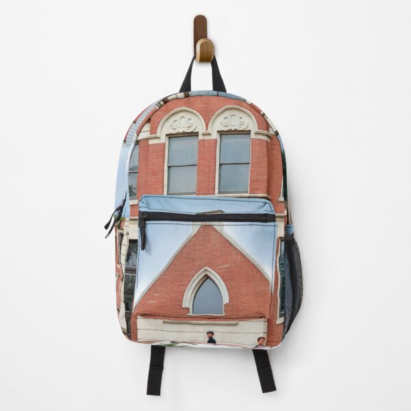 Item preview, Historic First National Bank Building with Vintage Charm designed and sold by plugsnpixels.