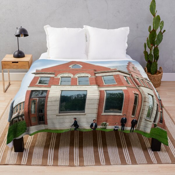 Item preview, Historic First National Bank Building with Vintage Charm designed and sold by plugsnpixels.