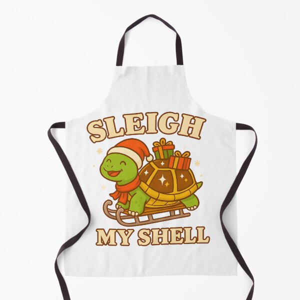 Item preview, Sleigh My Shell – Funny Christmas Turtle Design designed and sold by SVALANART.