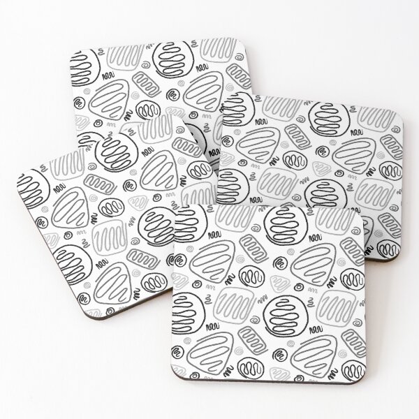 Item preview, Black and white one line pattern designed and sold by OneLook.