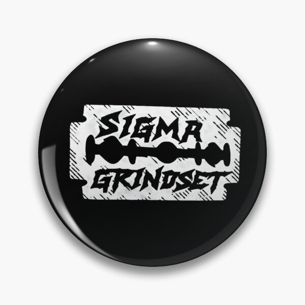 Item preview, Sigma Grindset Razor - Bold Motivation designed and sold by SidTastic .