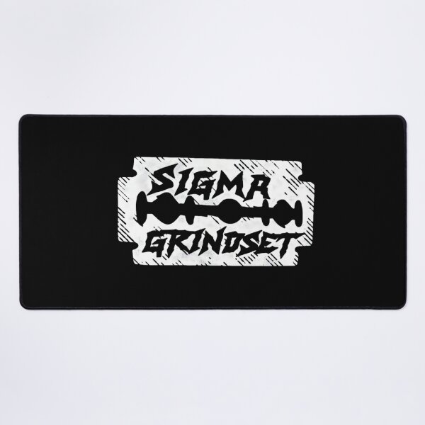 Item preview, Sigma Grindset Razor - Bold Motivation designed and sold by SidTastic .