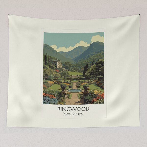 Item preview, Ringwood New Jersey Manor | Historic State Park Art Print designed and sold by TuncGK.