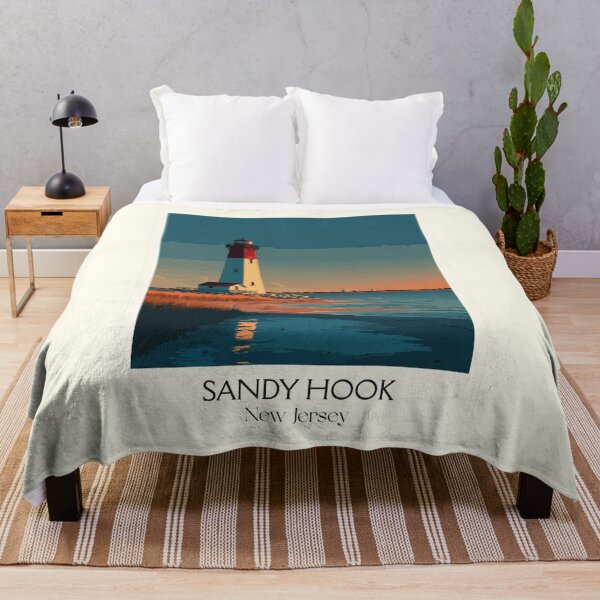 Item preview, Sandy Hook New Jersey Lighthouse | National Park Art Print designed and sold by TuncGK.