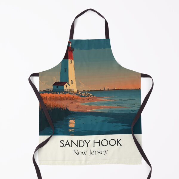 Item preview, Sandy Hook New Jersey Lighthouse | National Park Art Print designed and sold by TuncGK.