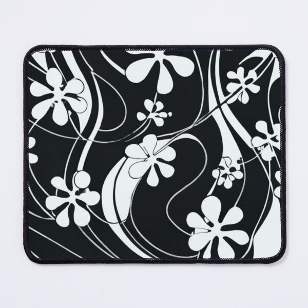 Item preview, shape of clover, four-leaf clover and three-leaf clover. Black and white, conceptual art, illustration, 3D rendering, film, poster designed and sold by gulka8.