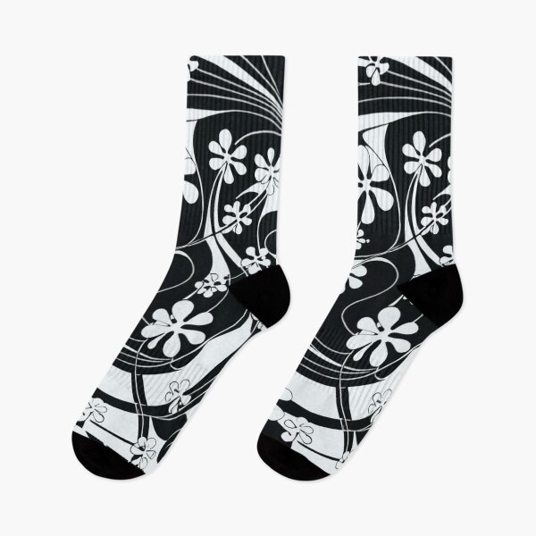 Item preview, shape of clover, four-leaf clover and three-leaf clover. Black and white, conceptual art, illustration, 3D rendering, film, poster designed and sold by gulka8.