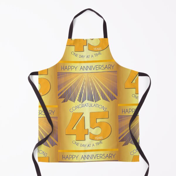 Item preview, 45 Year Golden Ray One Day At A Time Anniversary designed and sold by ApexDesigners.