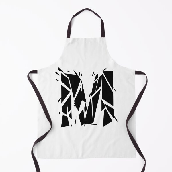 Item preview, Cracked Stone Letter M - Distressed Grunge Style designed and sold by uncoXab.