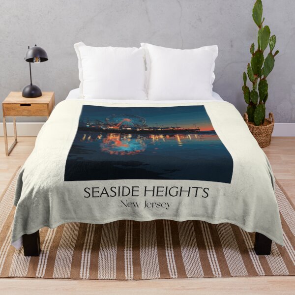 Item preview, Seaside Heights New Jersey Pier | Boardwalk at Night Art designed and sold by TuncGK.