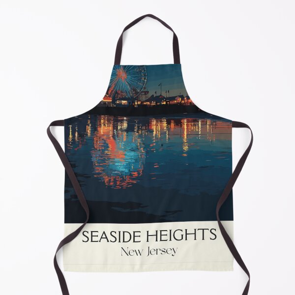 Item preview, Seaside Heights New Jersey Pier | Boardwalk at Night Art designed and sold by TuncGK.