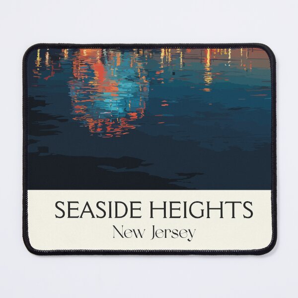 Item preview, Seaside Heights New Jersey Pier | Boardwalk at Night Art designed and sold by TuncGK.