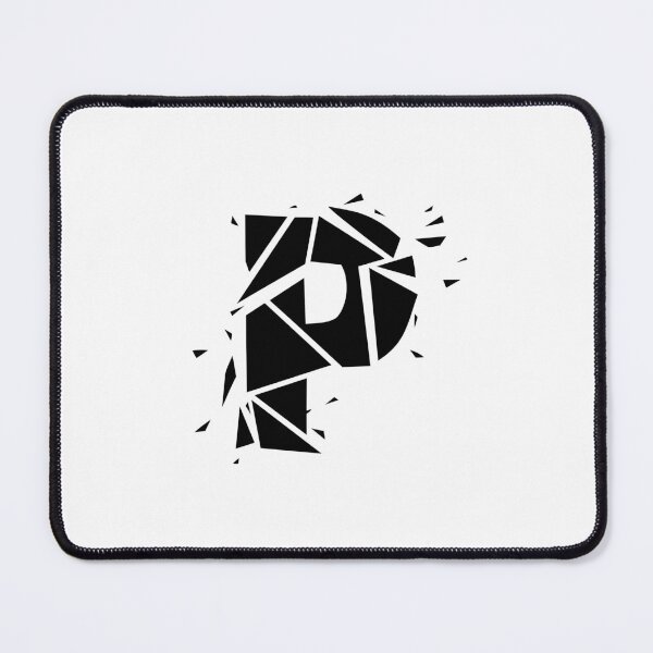 Item preview, Cracked Stone Letter P - Distressed Grunge Style designed and sold by uncoXab.