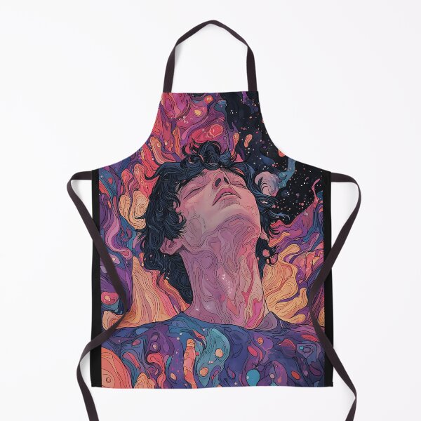 Item preview, Ultimate Cosmic Chaos Psychedelic Portrait | Abstract Mind Expansion Visionary Trip Art designed and sold by MetroEnvision.