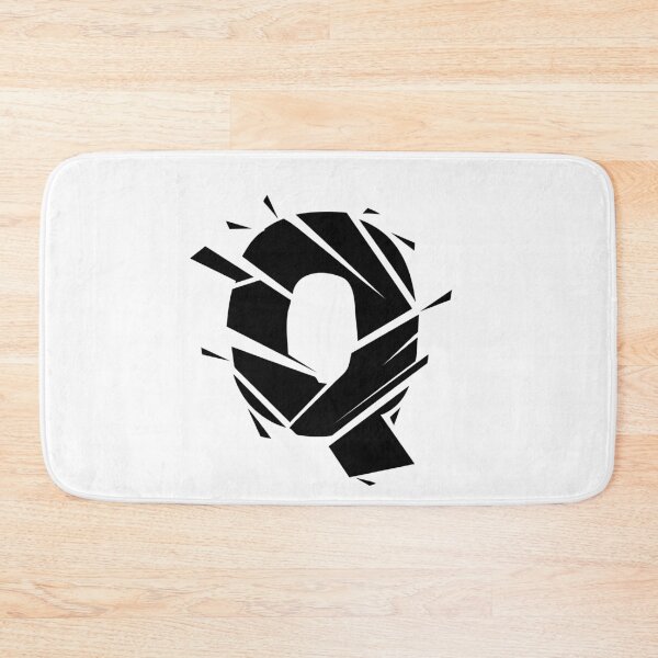 Item preview, Cracked Stone Letter Q - Distressed Grunge Style designed and sold by uncoXab.