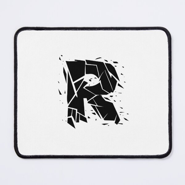 Item preview, Cracked Stone Letter R - Distressed Grunge Style designed and sold by uncoXab.