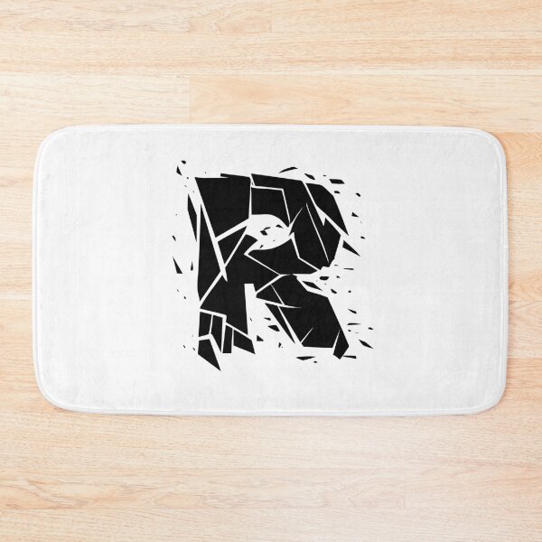 Item preview, Cracked Stone Letter R - Distressed Grunge Style designed and sold by uncoXab.