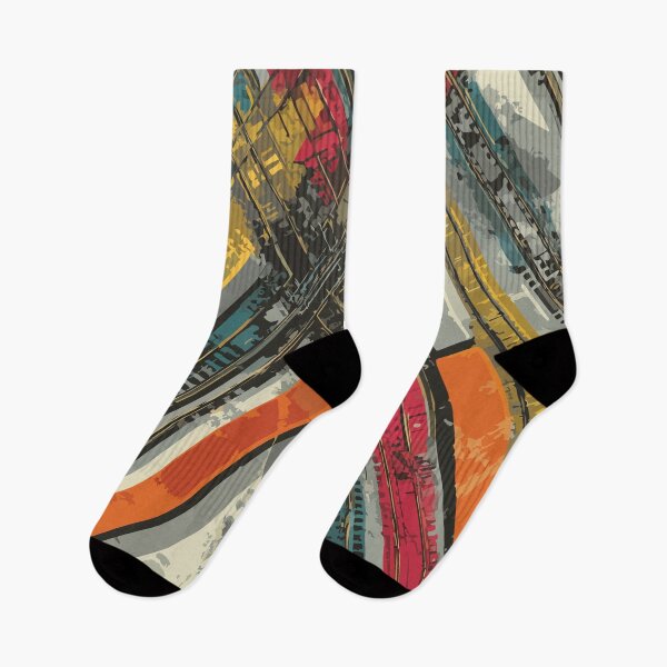 Item preview, Secaucus New Jersey Abstract | Transportation Hub Art designed and sold by TuncGK.