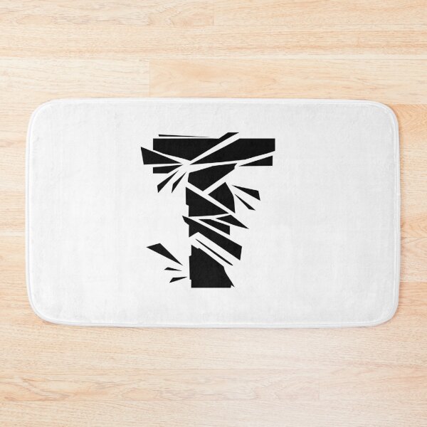 Item preview, Cracked Stone Letter T - Distressed Grunge Style designed and sold by uncoXab.