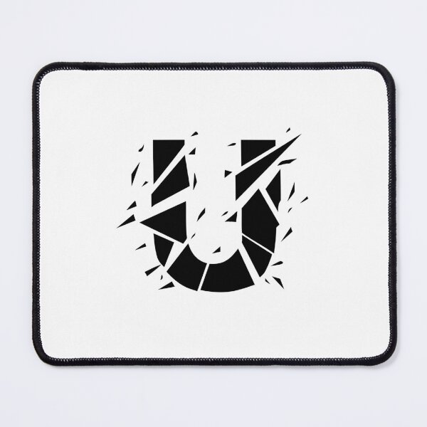 Item preview, Cracked Stone Letter U - Distressed Grunge Style designed and sold by uncoXab.