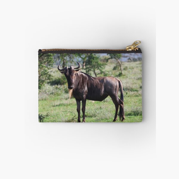 Item preview, Lone Wildebeest - Eastern Serengeti designed and sold by KristalStittle.
