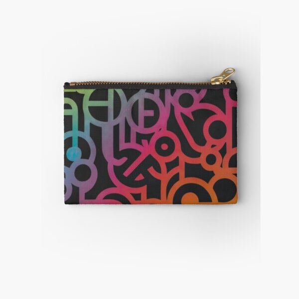 Item preview, minimalist composition, line art showing the interconnectedness of selfless actions, warm gradient colors, graffiti, film, multicolor, black background designed and sold by gulka8.
