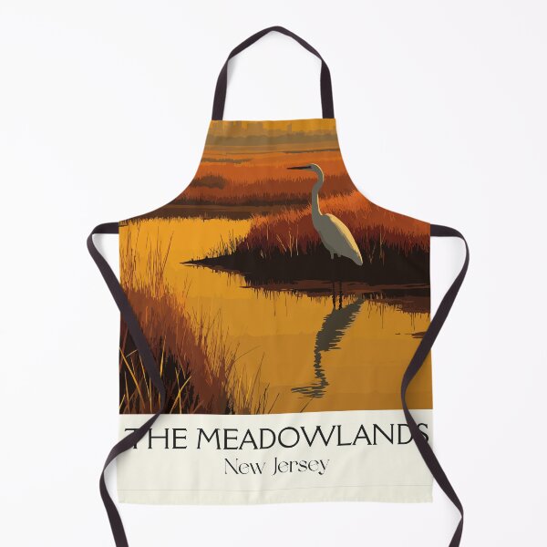 Item preview, The Meadowlands New Jersey | Egret at Sunset Art Print designed and sold by TuncGK.