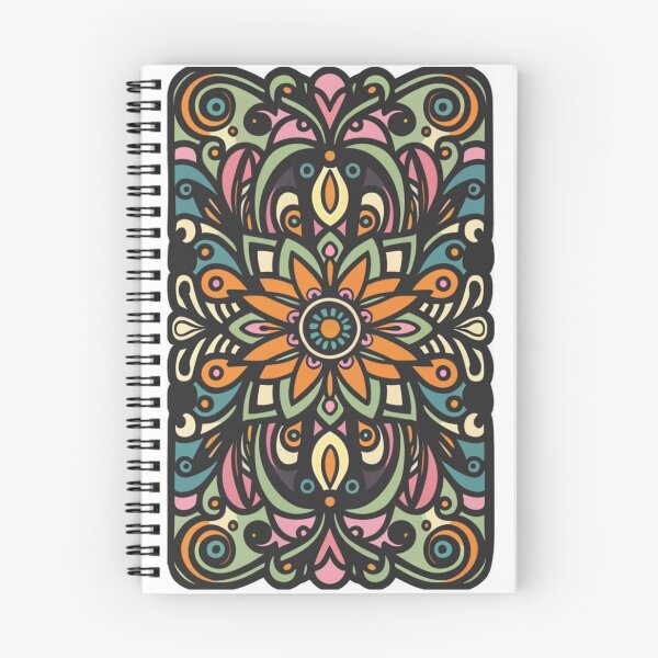 Item preview, design of very small and thin boho wall graphics with flora, duplicate pattern, small art, contains random spots of background color, 2d flat designed and sold by gulka8.