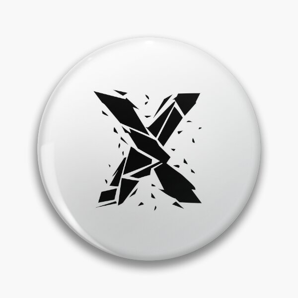 Item preview, Cracked Stone Letter X - Distressed Grunge Style designed and sold by uncoXab.