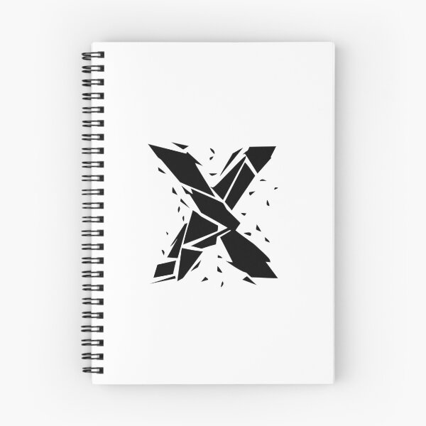 Item preview, Cracked Stone Letter X - Distressed Grunge Style designed and sold by uncoXab.
