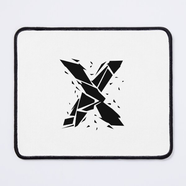 Item preview, Cracked Stone Letter X - Distressed Grunge Style designed and sold by uncoXab.