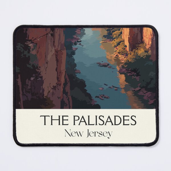 Item preview, The Palisades New Jersey Cliffs | Hudson River Gorge Art designed and sold by TuncGK.