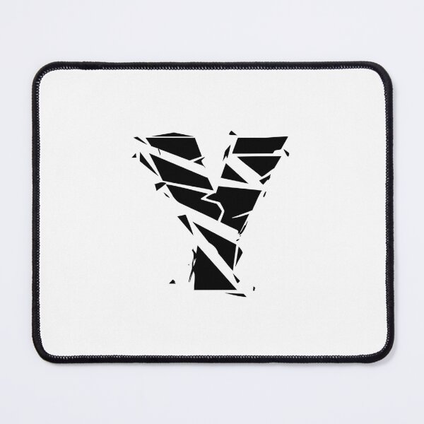 Item preview, Cracked Stone Letter Y - Distressed Grunge Style designed and sold by uncoXab.