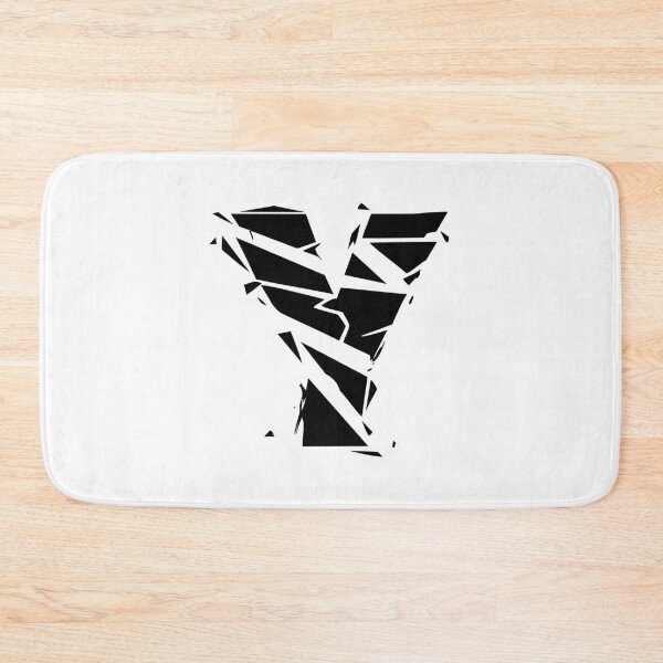 Item preview, Cracked Stone Letter Y - Distressed Grunge Style designed and sold by uncoXab.