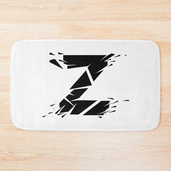 Item preview, Cracked Stone Letter Z - Distressed Grunge Style designed and sold by uncoXab.
