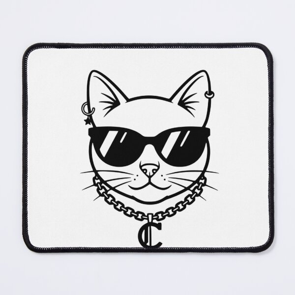 Item preview, Cool Cat - Bling Bling - Swag designed and sold by ThatFrenchMaker.