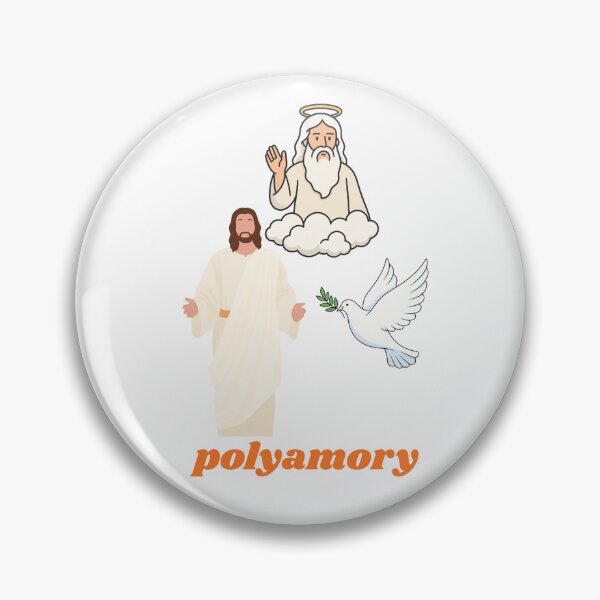 Item preview, Polyamory: The Holy Trinity Polycule designed and sold by Sexy Possum Vibes.