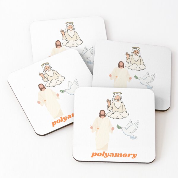 Item preview, Polyamory: The Holy Trinity Polycule designed and sold by Sexy Possum Vibes.