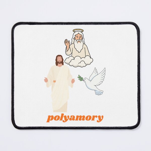 Item preview, Polyamory: The Holy Trinity Polycule designed and sold by Sexy Possum Vibes.