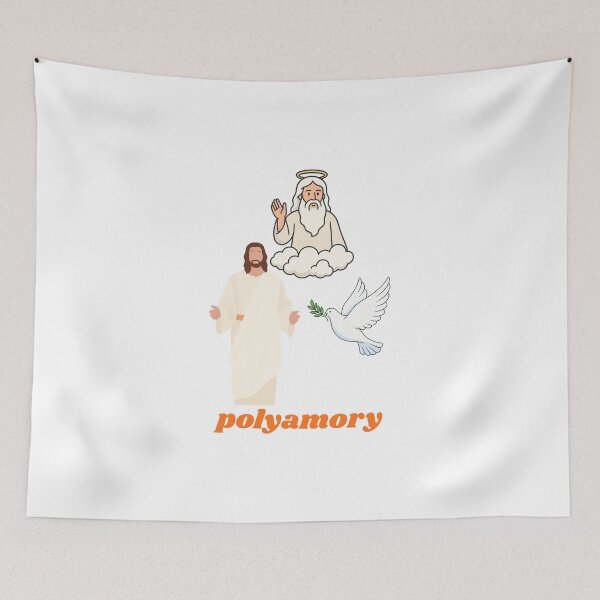 Item preview, Polyamory: The Holy Trinity Polycule designed and sold by Sexy Possum Vibes.