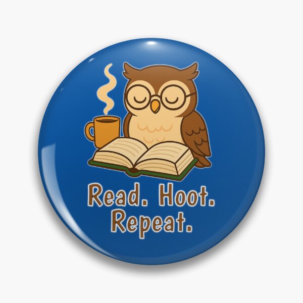 Item preview, Book Buddies: Owl: Read. Hoot. Repeat. designed and sold by AvocasaStudios.
